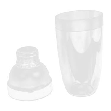 Imagem de Cabilock coqueteleira transparente medidor plástico misturador martini coqueleteira coquiteleira para drink bebidas para fazer coquetel shaker chá leite Chã com leite