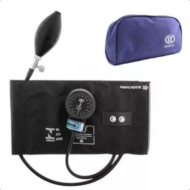 Imagem de Esfigmomanômetro Aparelho De Pressão Bic Fecho Metal Preto