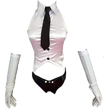 Imagem de Fate Grand Order Cosplay Jeanne D'Arc Cosplay Fantasia de Coelhinho Fantasia de Halloween Conjunto Completo, Tamanho:, Customized