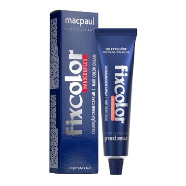 Imagem de Macpaul Professional Coloração Permanente Fix Color Macpaul 7/1 Louro Médio Acinzentado 60G
