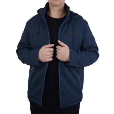 Imagem de Jaqueta Masculina Red Nose Nylon Peluciada Azul - 9510023-Masculino