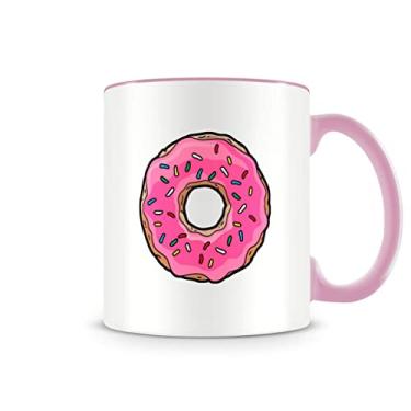 Imagem de Caneca Donut Rosa 330 ml