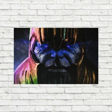 Imagem de Placa Decorativa Thanos Marvel Wallpaper