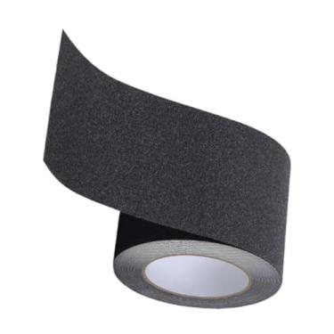 Imagem de Bothyi Fita adesiva resistente antiderrapante fita antiderrapante fita de segurança tira adesiva para rampa escada piso externo interno, 10cmx500cm