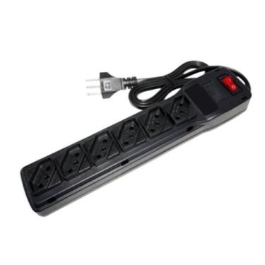 Imagem de Filtro de Linha Bright com 6 Tomadas 3 Pino 1M Pra Notebook - A.R Vari
