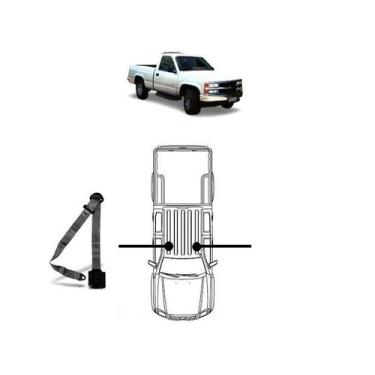 Imagem de Cinto de Segurança retratil de 3 pontos dianteiro Silverado - HCML, Ci