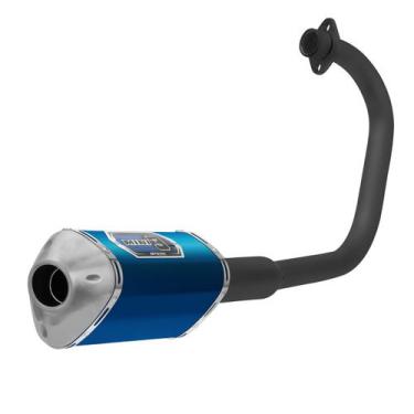 Imagem de Escapamento Pro Tork Mini 3 Titan Ks/Es-150 2004 À 2008 Curva Preta, A