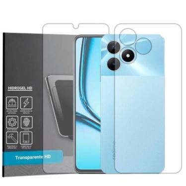 Imagem de Película Hidrogel HD Frente e Verso Compativel Com  Realme Note 50 - G