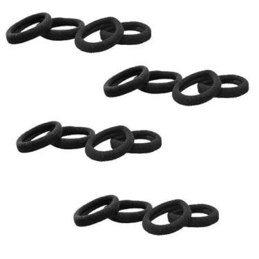 Imagem de Kit 240 Elásticos De Cabelo Rabicó Xuxinha mini Preta - Lynx produções