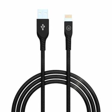 Imagem de Cabo USB para Lightning Iwill Strong 1,2m Preto Homologado Compatível 