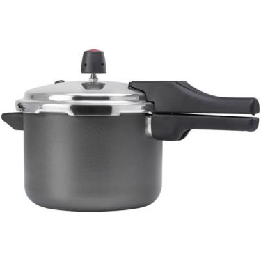Imagem de Panela de Pressão Multiflon Antiaderente 4,5L - Cinza Indução 88145, 4