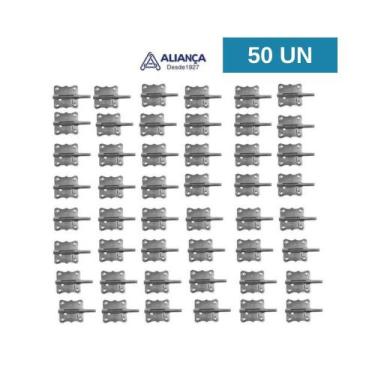 Imagem de Kit 50 Unidades Tarjeta Niquelada 1.1/2 - 38mm Aliança