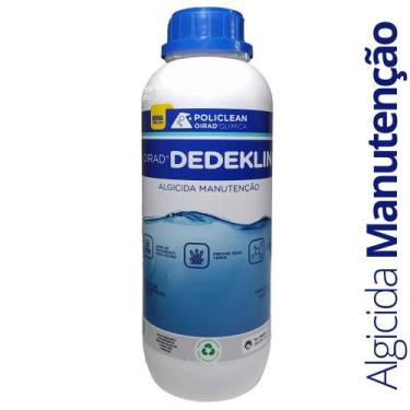 Imagem de Algicida Manutenção Previne Água Verde Na Piscina 1 Litro Dedeklin Pol