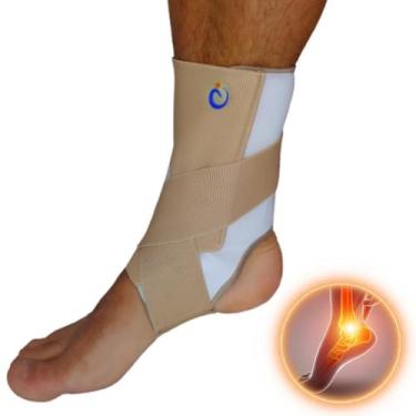 Imagem de Tornozeleira Ortopédica Estabilizador Tornozelo Direito P - Ideal Prod