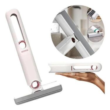 Imagem de Mini Mop Portátil Esfregão Rodo e Squeeze Limpeza Eficiente - Shopbr