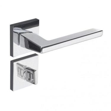 Imagem de Fechadura Karli Cromado Banheiro Pado