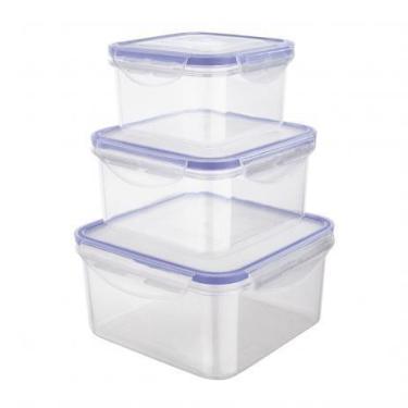 Imagem de Jogo de Potes de Plastico Hermeticos com 3pcs Lin Ran