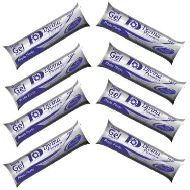 Imagem de Hene Em Gel Jaborandi 180g Divina Dama Preto Forte (Preto Azulado) Bis