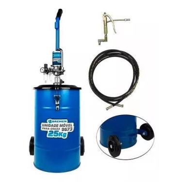 Imagem de Engraxadeira Pneumática Completa 25kg 50:1 9673 Bremen