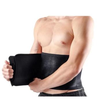 Imagem de Cinta Abdominal Lombar Faixa Neoprene 130x25 Cm - Hidrolight