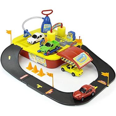 Imagem de Cenário Temático Acqua Rápido Lava Jato Homeplay, Multicor