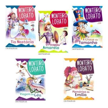 Imagem de Combo Monteiro Lobato - 5 Livros Ineditos - Aproveite