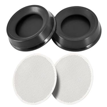 Imagem de CAFEMASY Junta de borracha de êmbolo com filtro de aço inoxidável reutilizável, peças de reposição, acessórios de café, ferramentas compatíveis com cafeteira portátil Aeropress e Aeropress Go