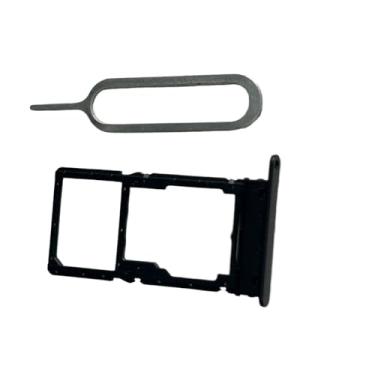 Imagem de zhxchzhi Bandeja de cartão SIM OEM com compartimento para cartão SD + pino compatível com Samsung Galaxy A16 5G SM-A166M/DS preto