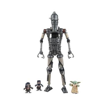 Imagem de STAR WARS The Black Series IG-12 & Grogu, The Mandalorian Deluxe Collectible 6 Inch Action Figure 2-Pack