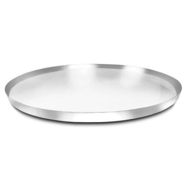 Imagem de Fôrma  pizza 45 cm em alumínio  - Nutri Family, 8 FÔRMAS