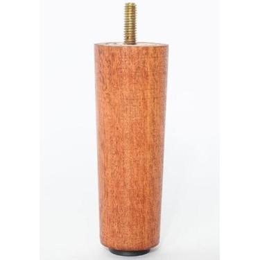 Imagem de Kit 6 Pes de Madeira Para Cama Box Com 12cm de Altura Resistente - Fen