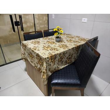 Imagem de Toalha de Mesa de Cozinha Copa Sala de Jantar 12 Lugares 4,50m x 1,40m