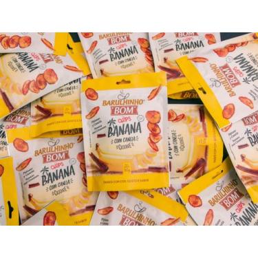 Imagem de Chips de Banana e Canela Com Casca  Barulhinho Bom 50g Cada - 20 Unida