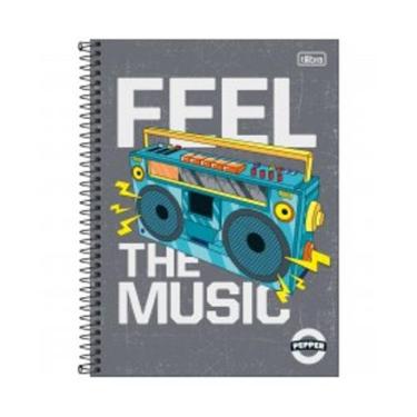 Imagem de CADERNO ESPIRAL CAPA DURA UNIVERSITÁRIO 10 MATÉRIAS PEPPER MASCULINO 1