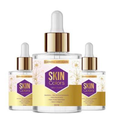 Imagem de Skin Colors - Seu Skincare Exclusivo e Revolucionário. Kit com  3 Unid