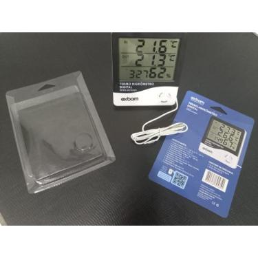 Imagem de Termohigrometro - com certificado de calibração á rastreada rbc - XBOM