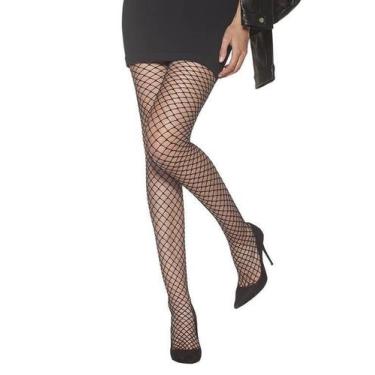 Imagem de Meia-Calça Loba Lupo 05095-001 Arrastão, Preto, GG/EG