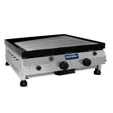 Imagem de Char Broiler a Gás Metvisa 60cm CBG.06