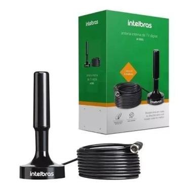 Imagem de Antena intelbras interna tv digital uhf hdtv 4k ai2031