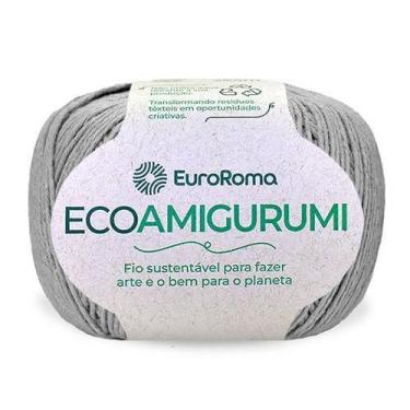 Imagem de Linha EcoAmigurumi Euroroma 160g, 270 CINZA