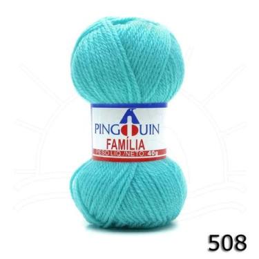 Imagem de Lã Família 40g - Pingouin, 0508 TURQUESA