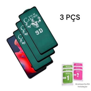 Imagem de 3UN Películas 9D De Cerâmica Para Mototola Moto G04 - LXL
