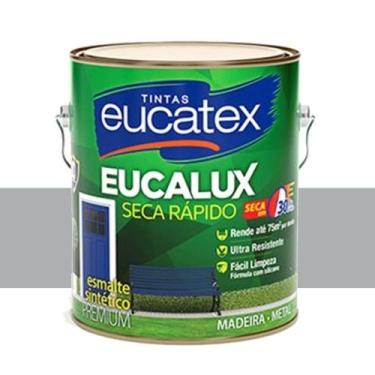 Imagem de Tinta Eucalux Esmalte Premium Platina 225 Ml Eucatex