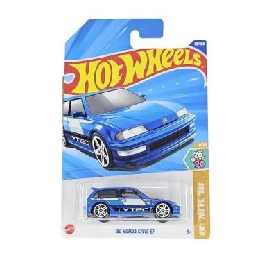 Imagem de Miniatura hot wheel 1/10 90 honda civic ef 28/250 hyw81 - MATTEL