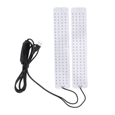 Imagem de Lâmpada LED para Cultivo de Plantas 192 Unidades de Luz LED Vermelha Azul 3000K Função de Temporizador de Memória 4 Níveis de Ajuste de Alumínio para Plantas de Interior Luz para