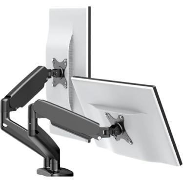 Imagem de Suporte para Monitor 17 a 32 Polegadas Ajustável com Braço Articulado e Inclinação Compatibilidade VESA Preto