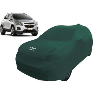Imagem de Capa Para Cobrir Carro Chevrolet Tracker Lt Tecido Helanca - Mz, Verde