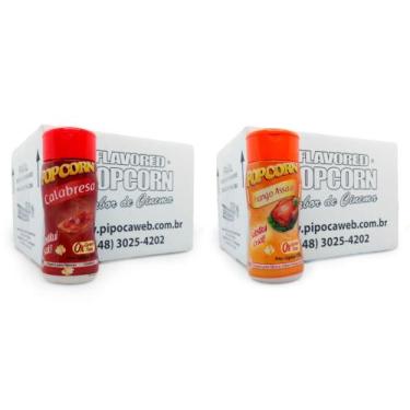 Imagem de Temperos Para Pipoca Cx 12 Un - Calabresa E Frango Assado - Flavored P