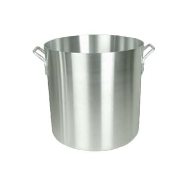 Imagem de A-to-Z Supply ALSKSP011 Pote de estoque, 100 qt, 50-1/10.2 cm de diâmetro x 46 cm A, cabo rebitado de 5.1 cm, alumínio, 4 mm de espessura, pode ser lavado na lava-louças, NSF