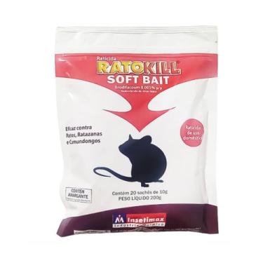 Imagem de Isca Fresca Soft Bait para Ratos - 400g com 40 Sachês de 10g para Cont